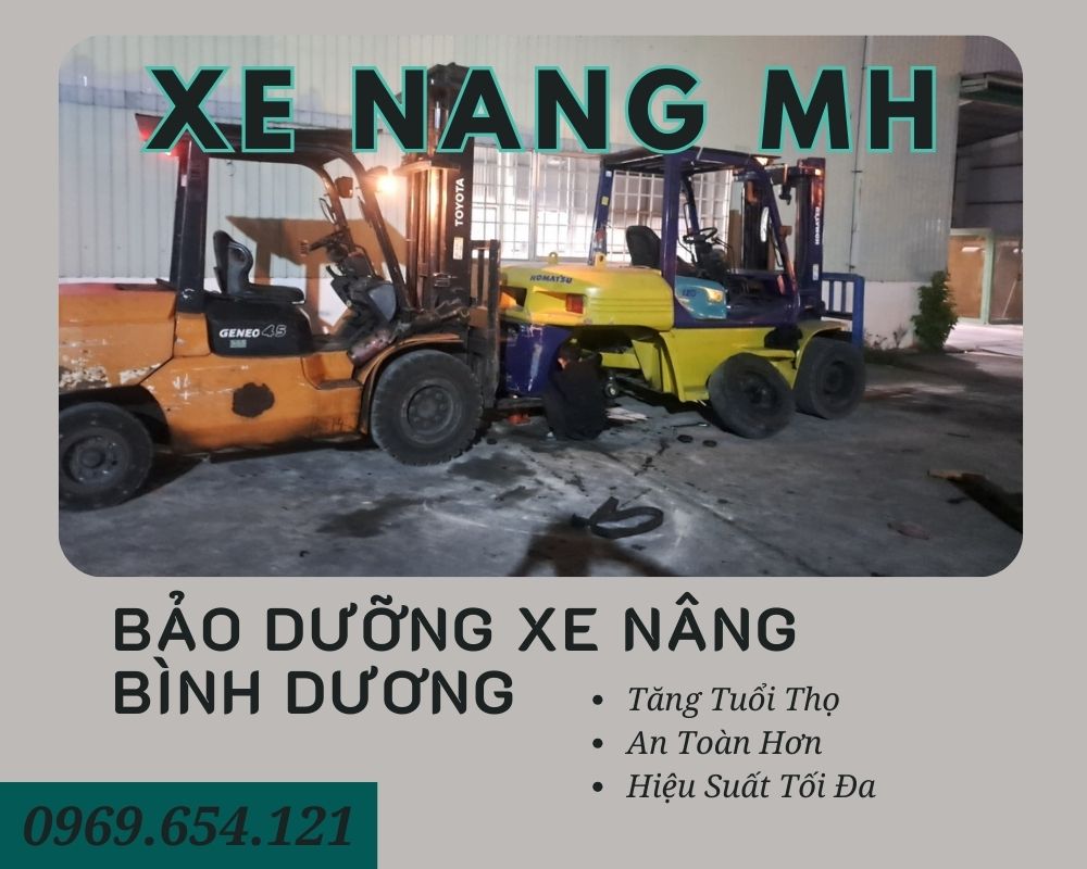 Bảo Dưỡng Xe Nâng Bình Dương: Dịch Vụ Chuyên Nghiệp, Tiết Kiệm Chi Phí