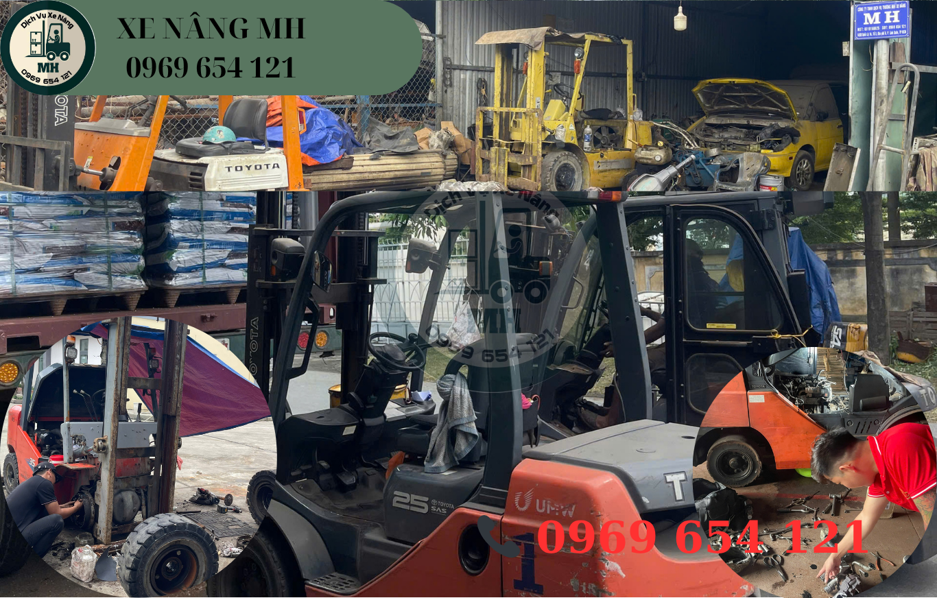Bảo dưỡng xe nâng tại KCN Amata Biên Hòa – Xe Nâng MH