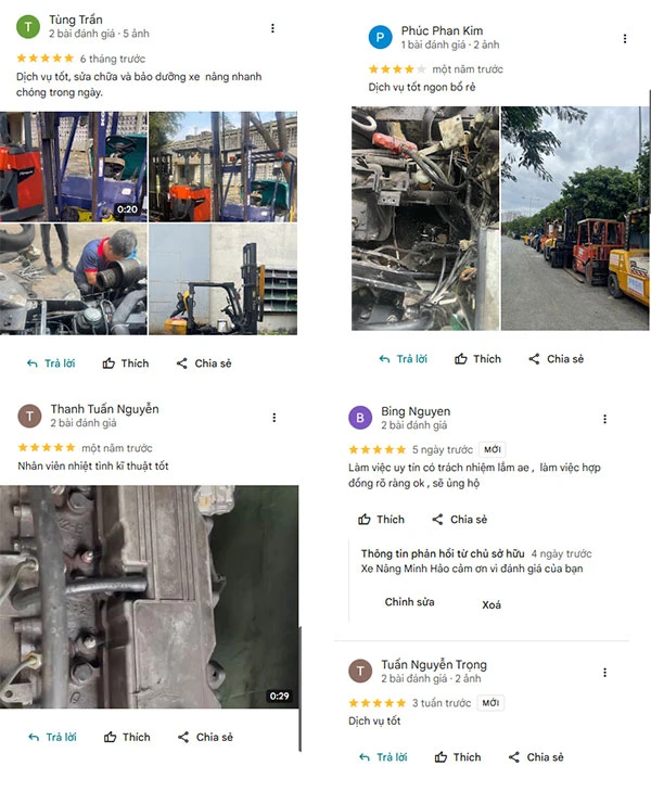 Bình luận đánh giá từ khách hàng