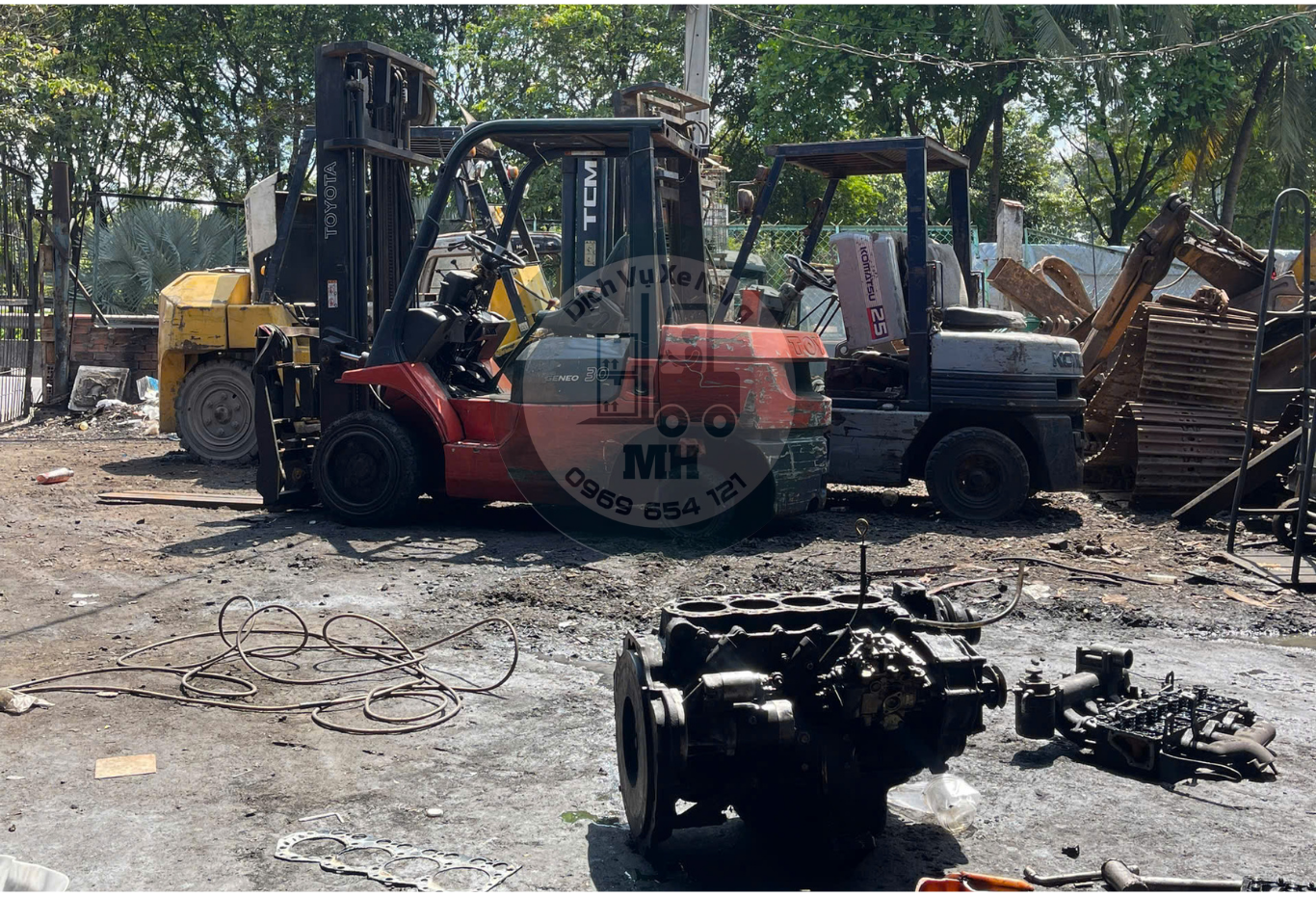 Dịch vụ sửa xe nâng Komatsu tại Đồng Nai – Xe Nâng MH
