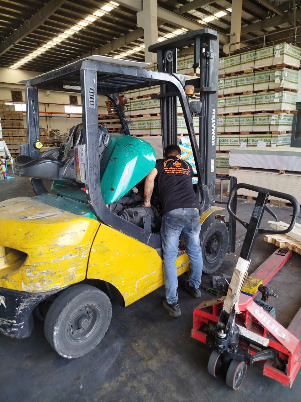 dịch vụ sửa chữa xe nâng tại Bình Dương