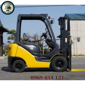 Xe nâng xăng Komatsu cũ 1.5 tấn