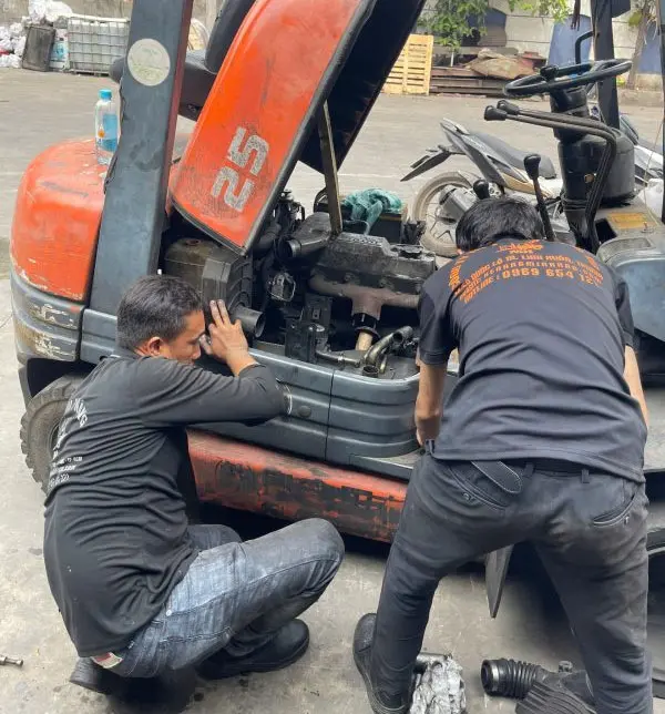 dịch vụ sửa chữa xe nâng minh hảo